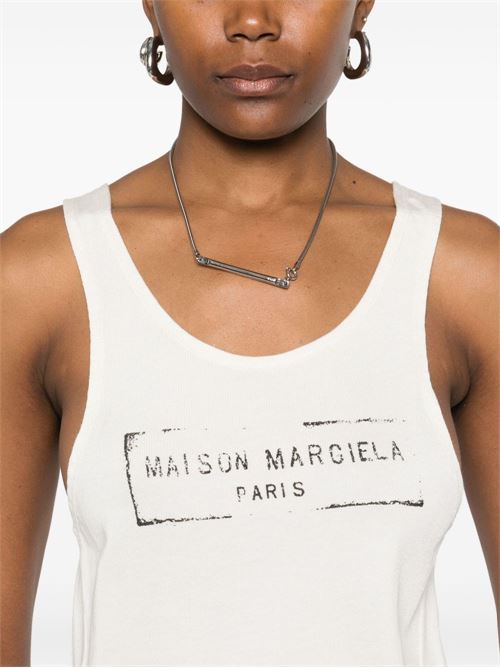 Logo Print Top MAISON MARGIELA | S51NL0048S24522103